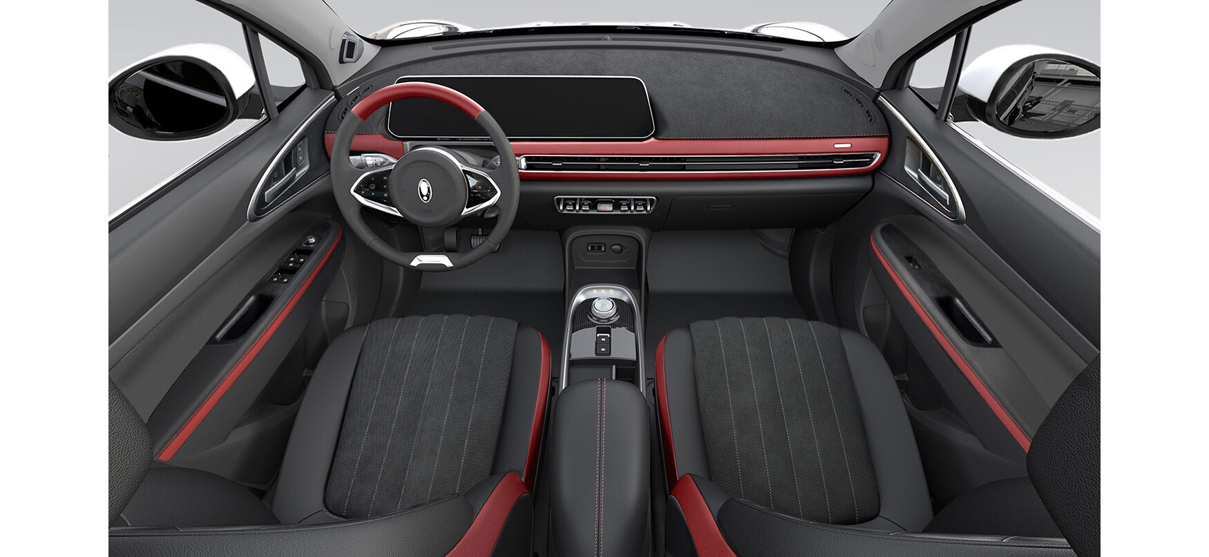 GWM ORA 03 GT Interieur Black/Red