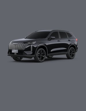 HAVAL H6 in Starry Black, Dreiviertelansicht