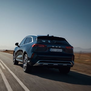 WEY 05 auf langer Landstraße Heckansicht