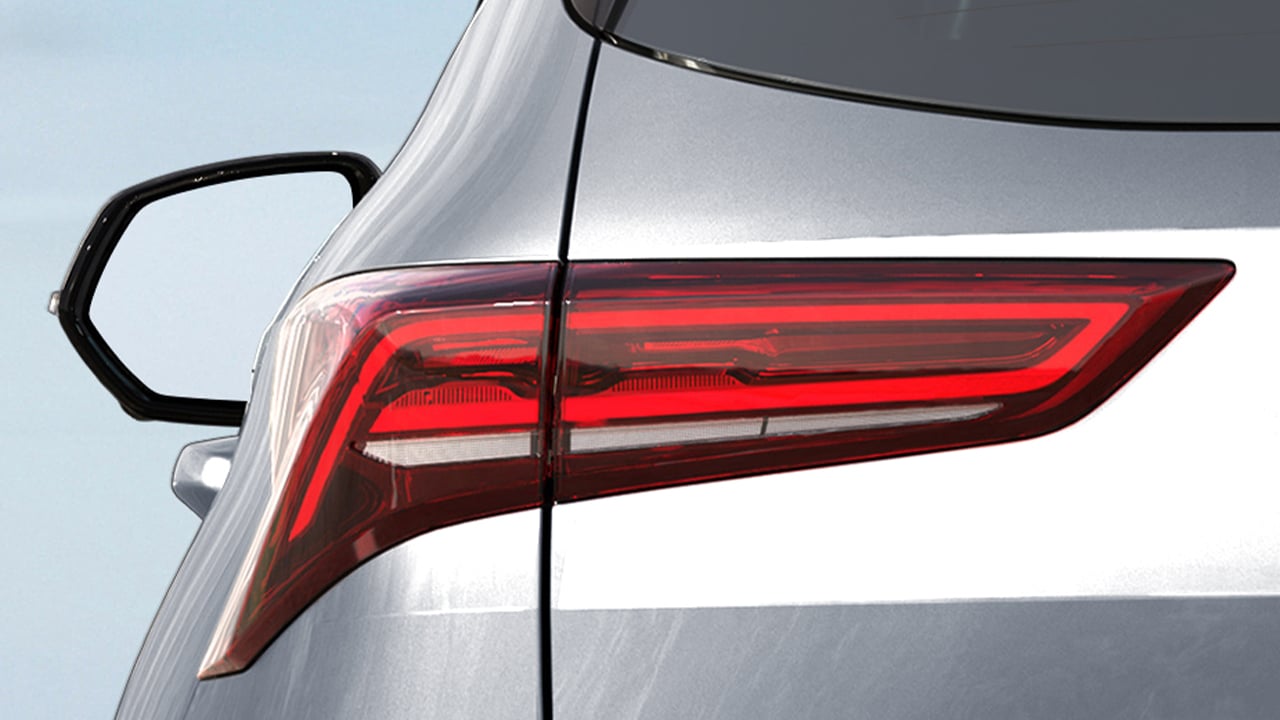 HAVAL H6 in Ayers Grey, Rückleuchte